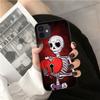 Aplicable a iPhone 16 Funda para teléfono móvil Funda blanda XR Nueva funda para teléfono móvil con calavera Funda para teléfono con calavera