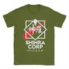 Fun Final Fantasy FF Video Game TShirt Unisex Crewneck Pure Cotton T Shirts Shinra Corp Midgar Short Sleeve Tees Summer Tops