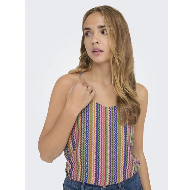 Only Alma Life Poly Cyrus блузка без рукавов