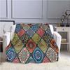 Mandala kwiatowy wzór koc narzuta na sofę koce na łóżka Super miękki ciepły koc pokrowiec flanelowy koc flanelowy koc flanelowy