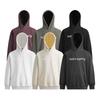 Unisex Oversized Hooded Sweatshirt With Letter Print Casual Streetwear Pullover Fall