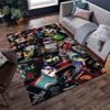 Classic Horror Movie VHS Tape Carpet Mat Rug Horror Film Pattern Home Decoration Floor Rugs for Living Room Bedroom Media Room