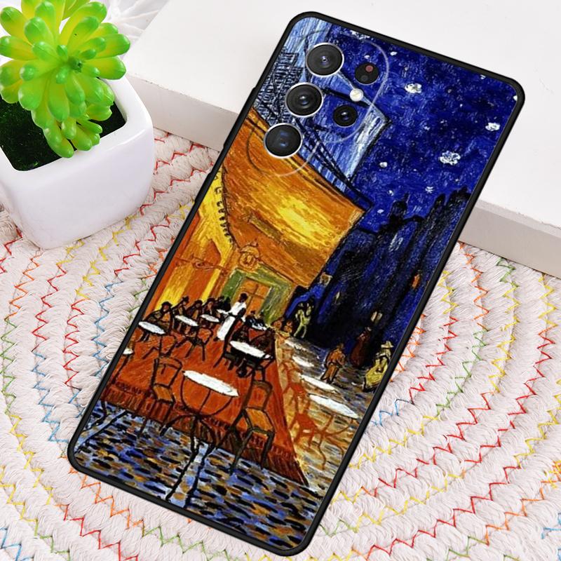 Blossom-Gogh Phone Case for Samsung Galaxy note 10 pro S26 Ultra S23 S24 FE S25 S21 S22 PLUS shockproof Cove