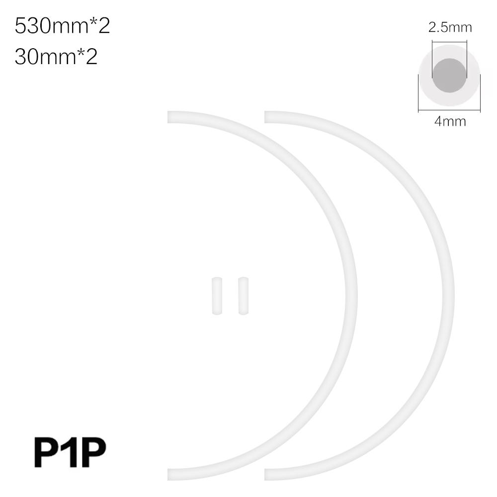 Teflonto Pipe for Bambu Lab P1P AMS A1 mini 3D Printer PTFE Tube Bowden Extruder 1.75mm ID2.5mm OD4mm Bambulab Filament Parts