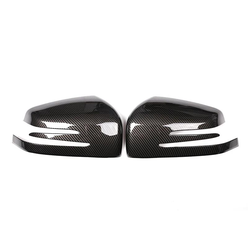 Adesivo Decorativo Copertura Specchietto Retrovisore Laterale Posteriore in Fibra di Carbonio per Mercedes Benz Classe G W463 ML GL X166 GLS X166 GLE W166 C292