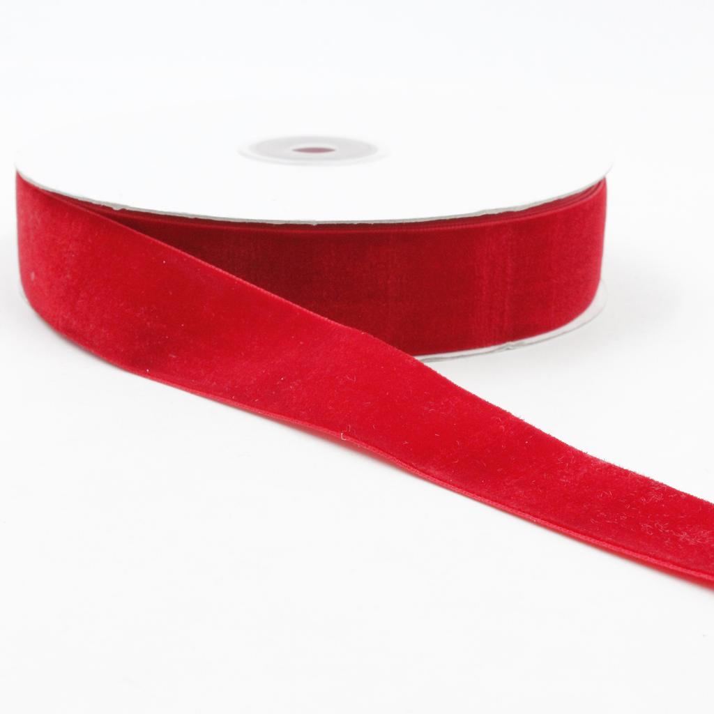 Small Size Packaging Multi-Colored Velvet Ribbon, Hair Accessories Diy Bow Decorative Flocking Webbing