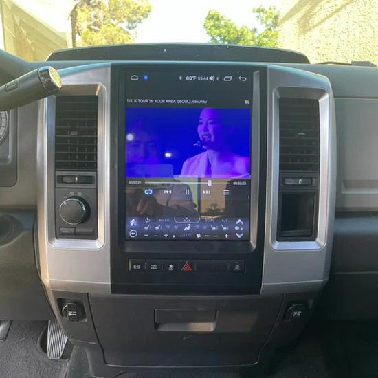 Dodge Ram 12.1-Inch Smart Android Vertical Screen with CarPlay