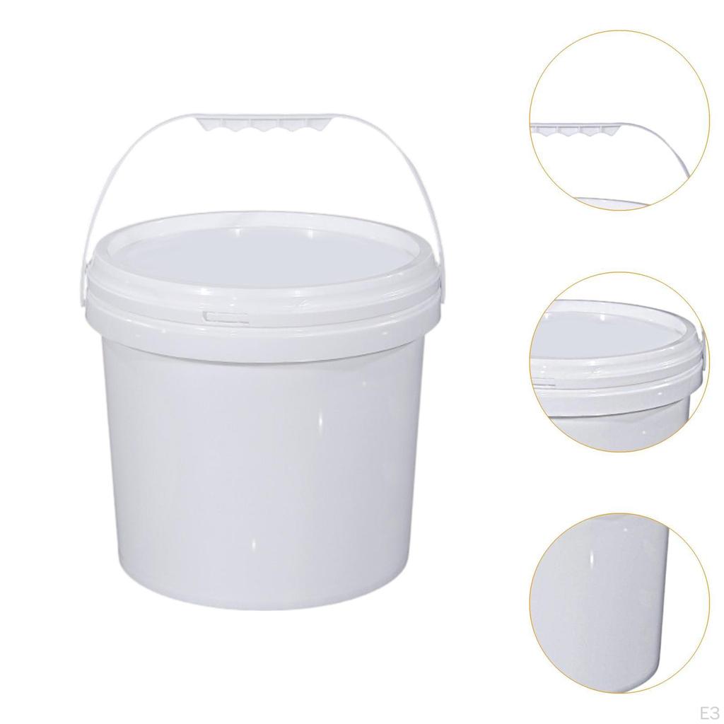 Container for Paint , Versatile Storage Bucket Garage Use