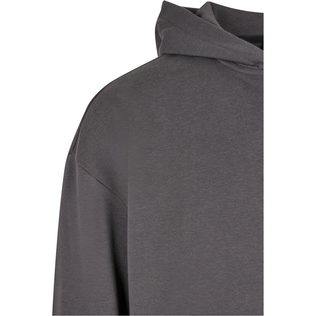 Urban Classics Mens Quarter Zip Boxy Hoodie