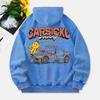 Cars Fouling Washed Hoodies Womens Cartoons Printing Cotton Pullover Comfortable Warm Oversized Hooded Clothes