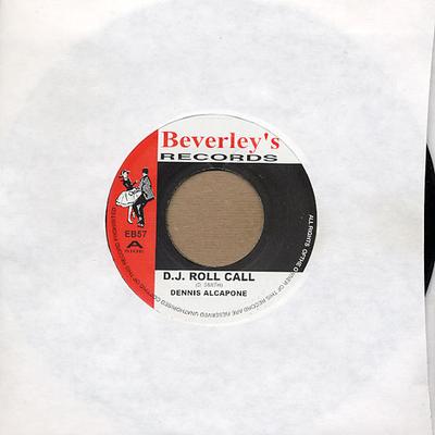 7-Zoll-Schallplatte DENNIS ALCAPONE - D.J. Appell EB57 Beverley's Reco UK Reggae, Ska & Dub Gebraucht