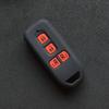 Silicone Motorcycle Key Cover Case Protector for Honda N-one N-BOX N Wagon Plus 4 Buttons with Sliding Doors Keypad