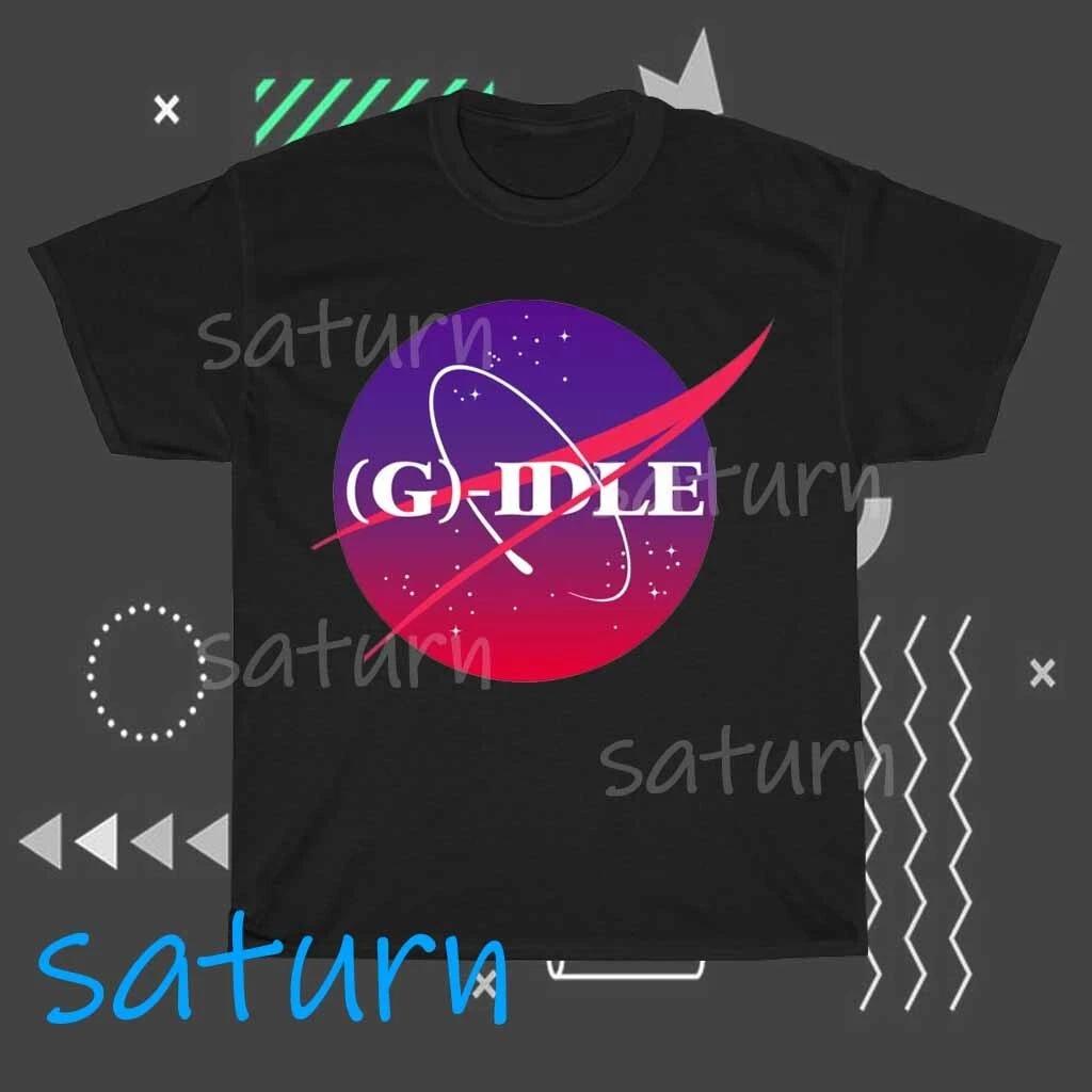 (G)I-DLE Logo T-Shirt Funny Size S to 5XL XS