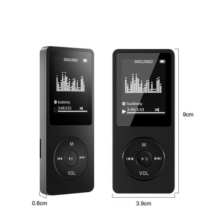 16 GB Musik-Player mit Bluetooth 5.0, Hifi Lossless MP3 mit UKW-Radio