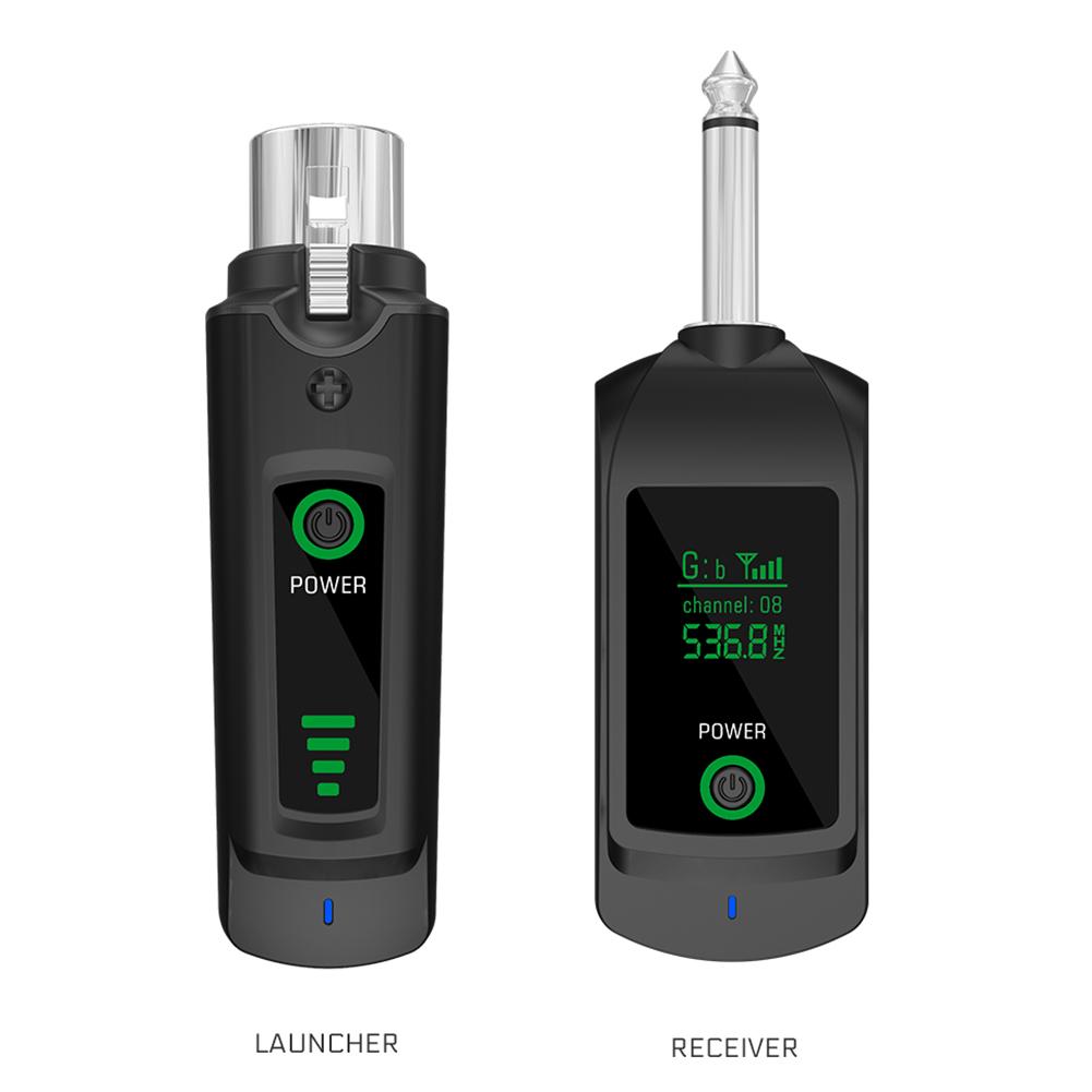 Wireless Microphone Transmitter Receiver 510.00-590.00MHz Dynamic Handheld Microphone Instrument DC5V Microphone Accessories