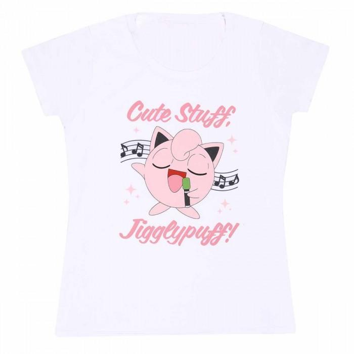 

Pokemon Womens/Ladies Sing Along Jigglypuff Fitted T-Shirt XXL