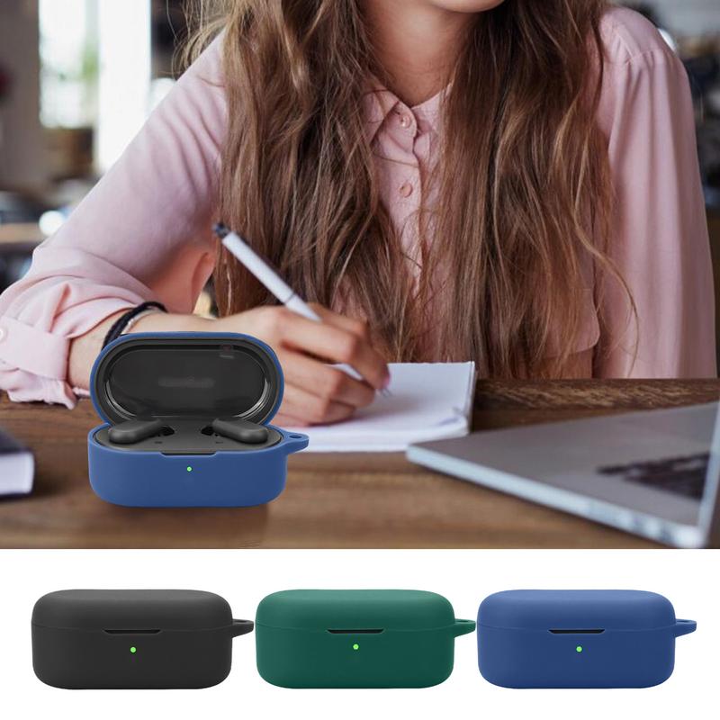 Protective Case For Enco Buds2 Pro Earbuds Silicone Anti-drop Charging Box Protective Sleeve Earphone Case Dustproof Cover