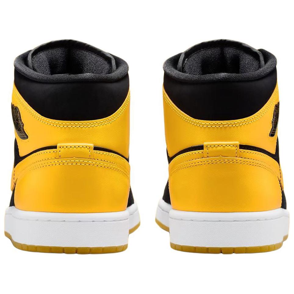 Air Jordan 1 Mid SE New Love 2025 Men Sneakers Yellow Black Varsity-Maize HJ6654-071