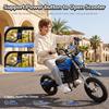 Trotinetă Electrică A12 pentru Copii 350W 4.5Ah Roți de 12'' Suspensie Față și Spate 3 Viteze 8-25KM/H Autonomie 19-22KM Trotinetă Electrică pentru Copii