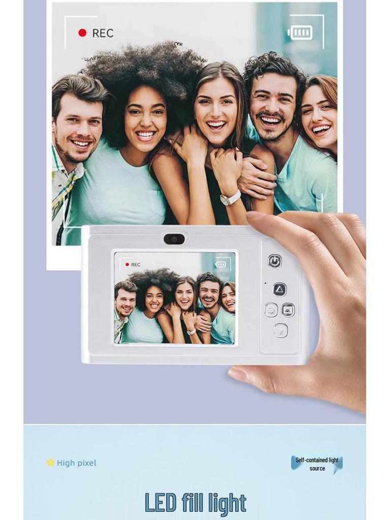 Retro-CCD-Kamera mit hoher Auflösung für mobile Übertragung - Ideal für Studenten und Reisen