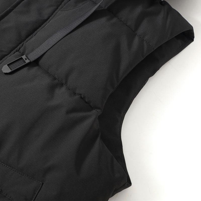 Fashion Men's Warm Vest Winter Sleeveless Jackets Hooded Plus Size Thick Man Coat