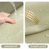 Easy Clean Waterproof Study Desk Mat Leather Table Cloth For Home Tea Coaster Keyboard Mouse Mat 40X60cm Table Protector A