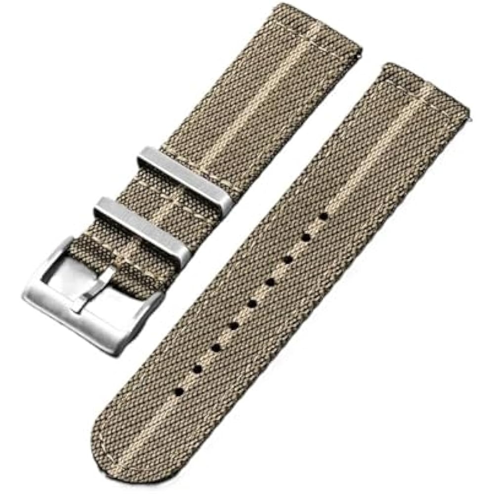 

Men s Nylon Watch Strap, Compatible with Omega Bracelets, Quick Release, Universal Sport Canvas S...