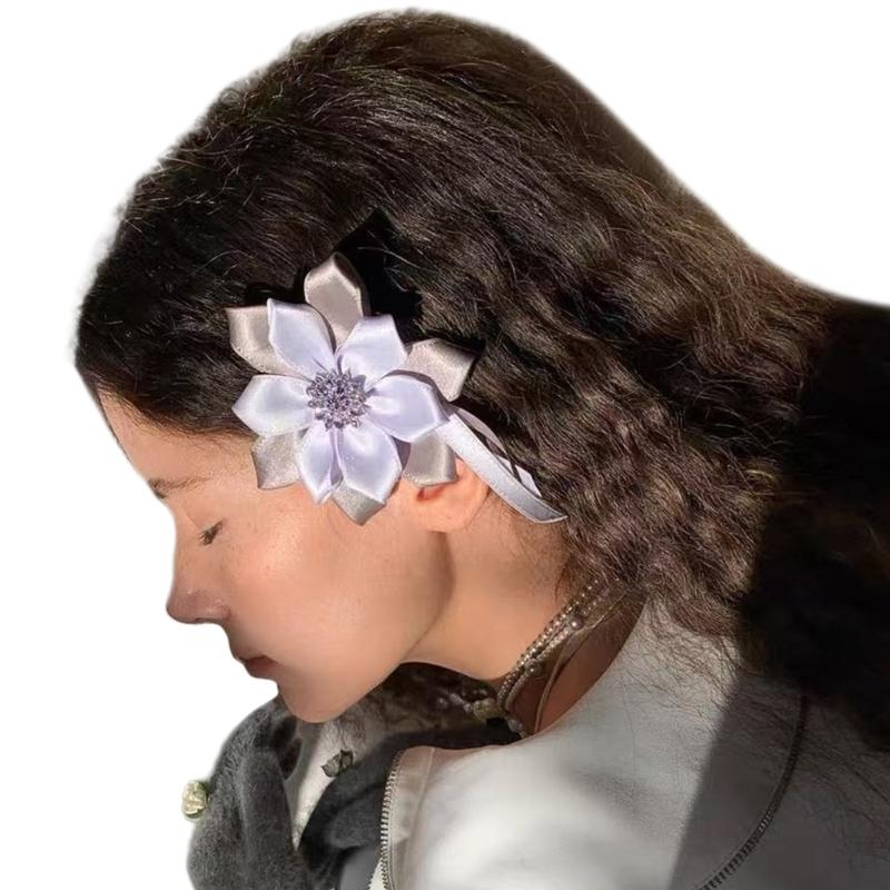 Modifiable Blossomy Hair Clip With Soft Mixed Substance For Women Girls Kids Daily Use And Special Instances