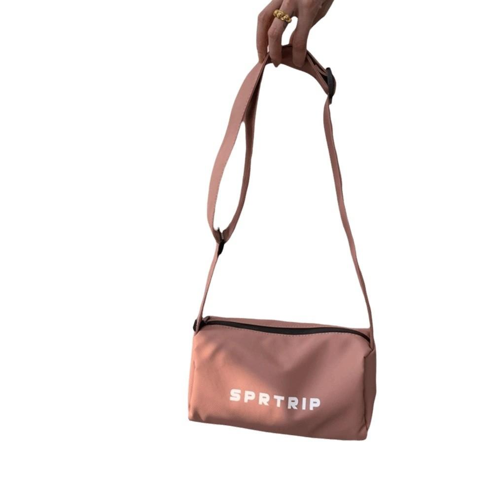 Adjustable Strap Sports Messenger Bag Casual Crossbody Pillow Bag Oxford Cloth Square Bag  Outdoor