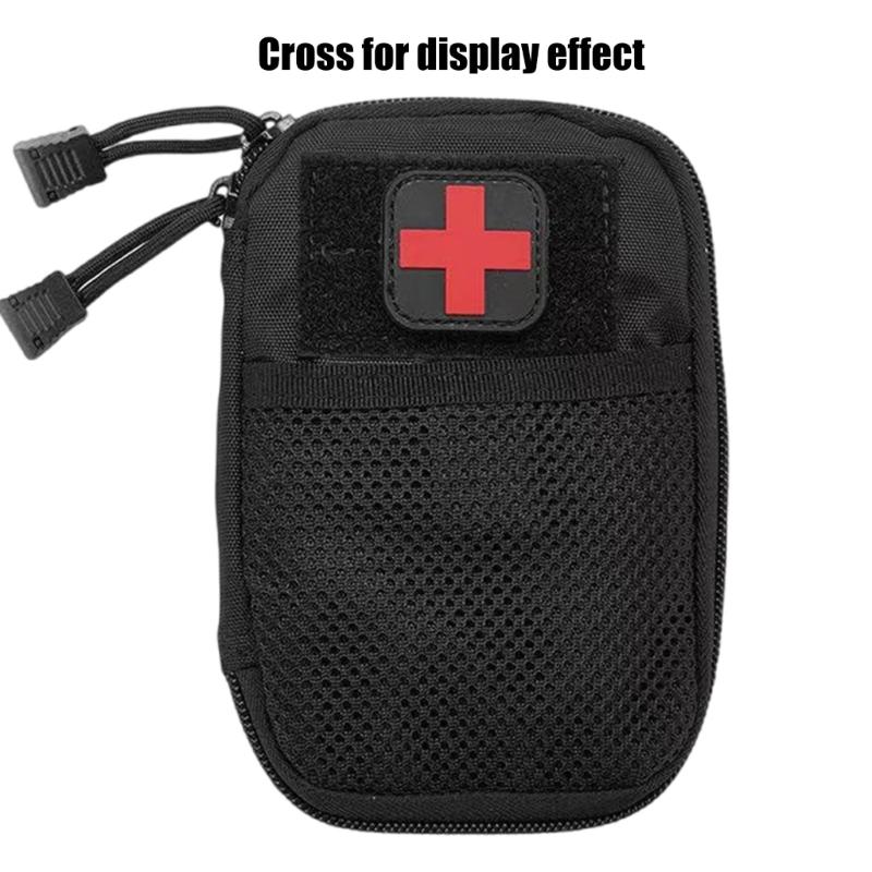 Portable Medicine Bag First Aids Pouches Waist Bag Tactically Medicals Pouches Zippers Waist Pack Small Utility Bag