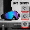 Motorcycle Off-Road Goggles Harley Mask Dust-Proof Windproof Anti-Fog Riding Glasses Ski Outdoor Tactical Face Shield