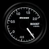 Pivot GT Boost Gauge with White Lighting GAUGE-52 (GSB-5)