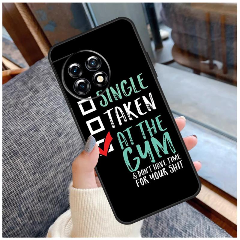 Bodybuilding Gym Fitness Quotes Case For OnePlus 15 13 12 11 10 9 Pro 13R 13T 12R 10T 8T Nord CE 5 2 3 4 Lite N20 N30 Coque