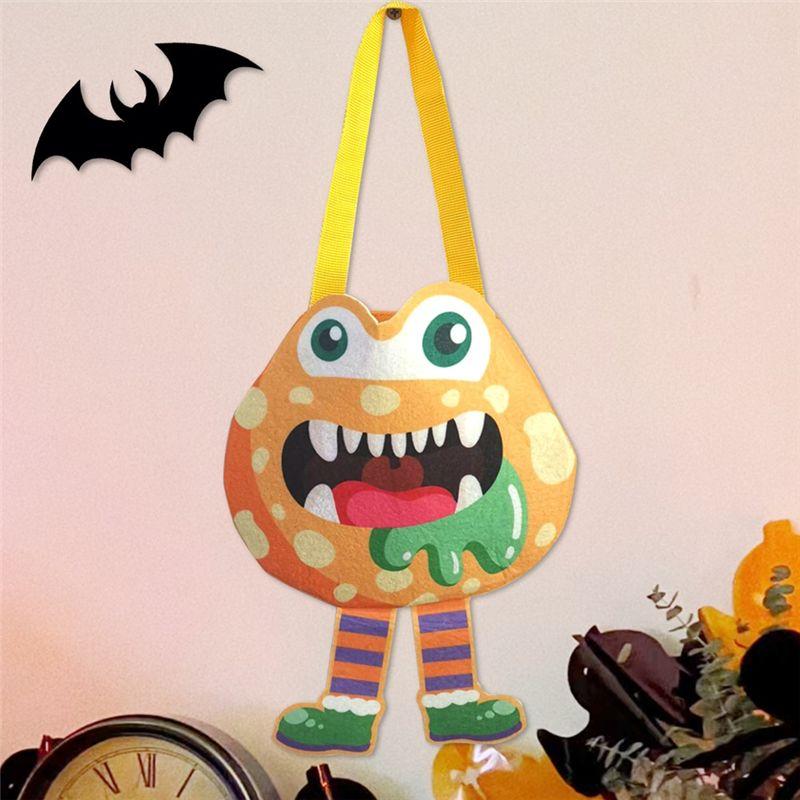 Good-Halloween Candy Bag Candy Bag Gift Bag Pumpkin Candy Gift Bag Handheld Candy Bag