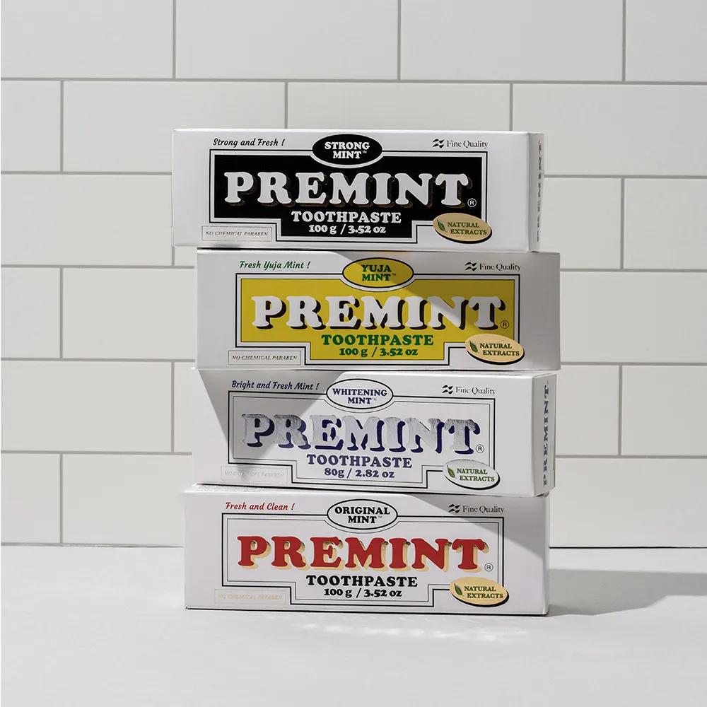 PREMINT Toothpaste (4 Types) Original Mint 100g