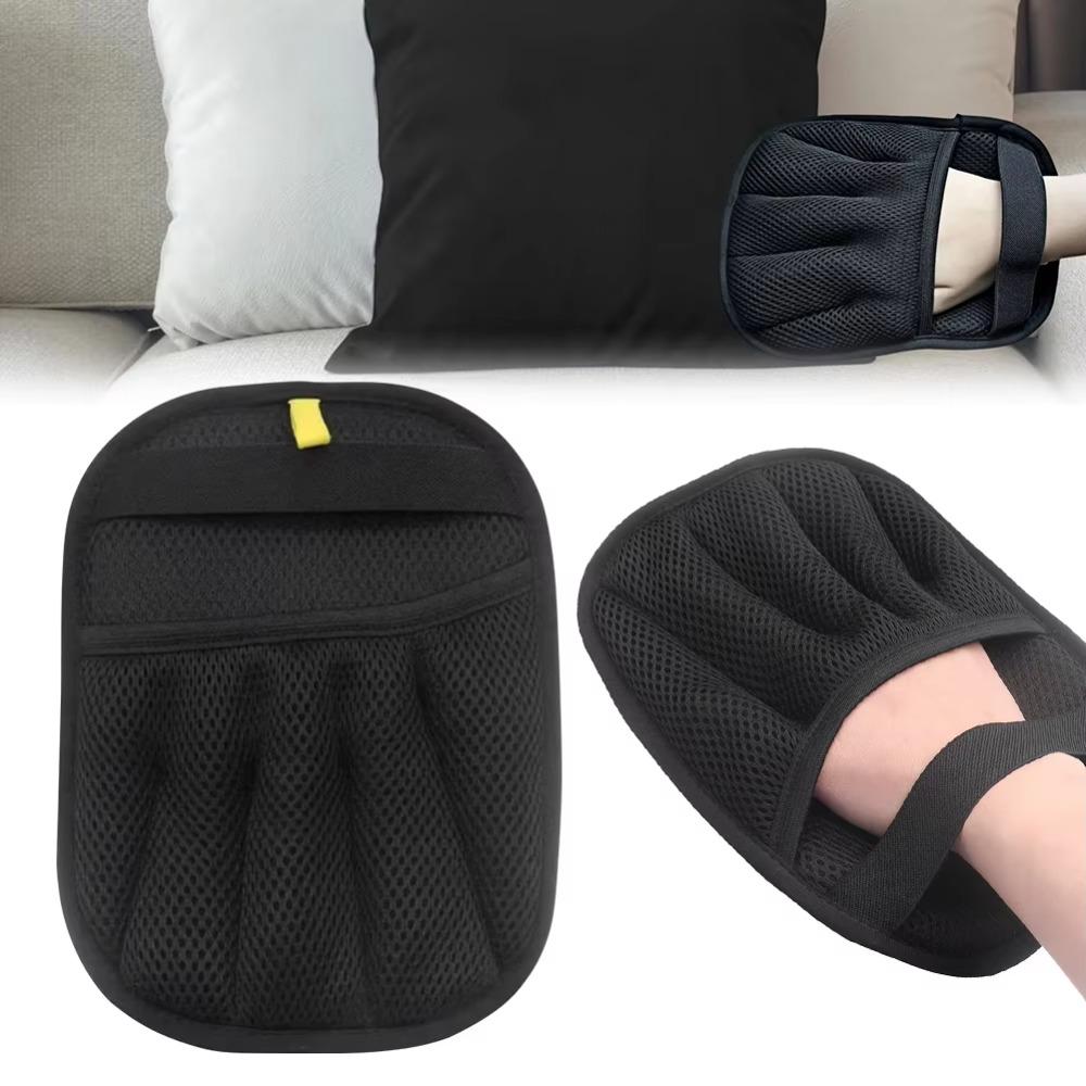 2Pcs Non-slip Pet Hair Eliminator Mitts Two-way Hair Removal Pet Grooming Gloves Cat