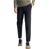FILA Casual Versatile Tapered Knit Sports Pants Men pants Deep-Black A11M511603FBK