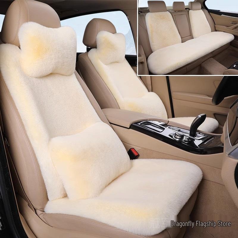Volkswagen Jetta, Bora, Lavida, Sagitar, Santana, Passat Plush Winter Car Seat Cushion