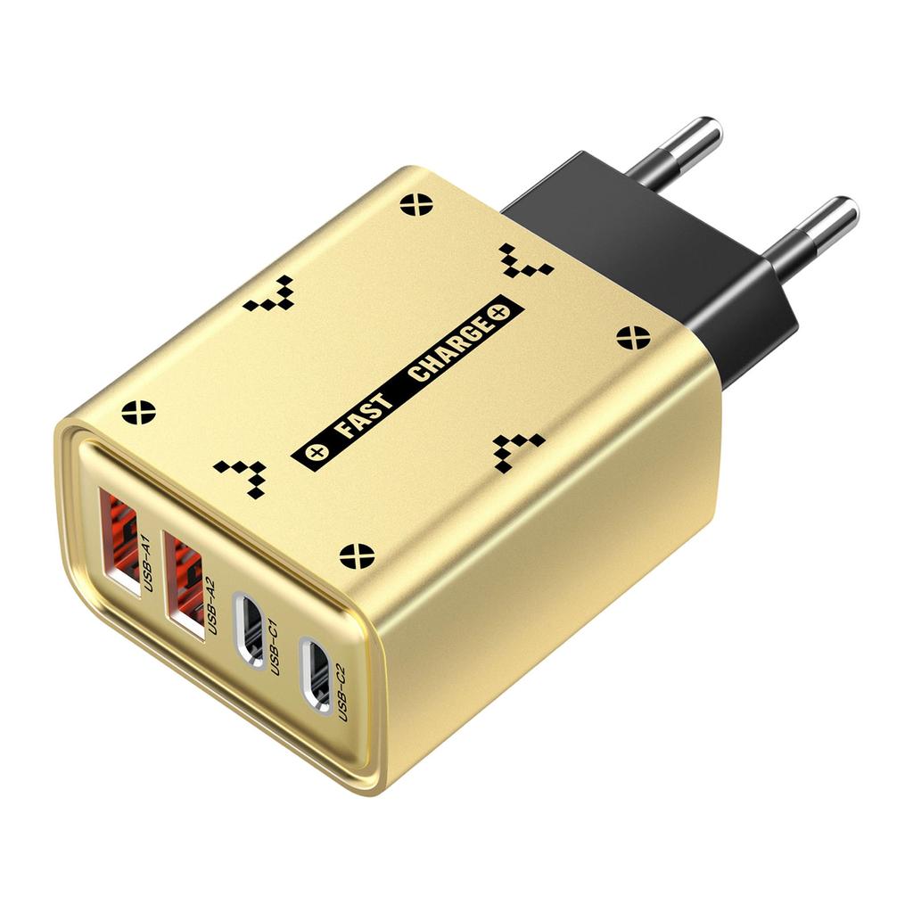 2A2C European Power Connection Fast Charging USB Type CREATE Harbors Dense Size Permanent Building