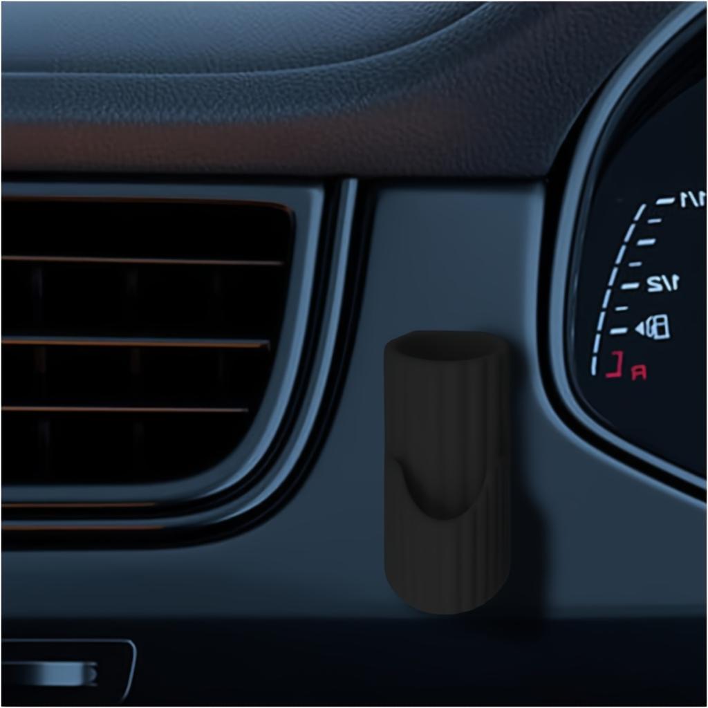 1pc Eyeglass Hanger Lip Balm Holder Silicone Car Mount Lip Salve Storage Rack Unisex Men Women Lip Stick Organizer, Saving Space