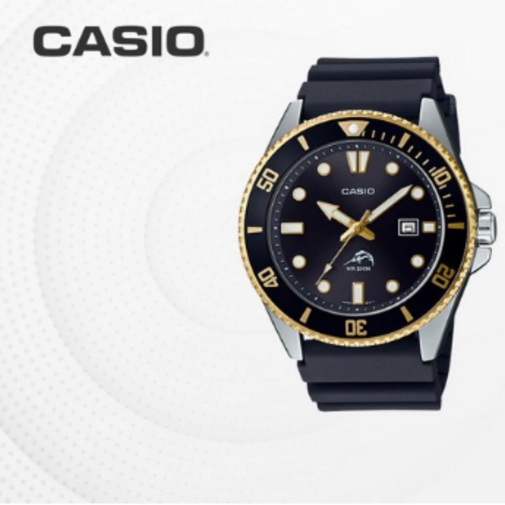 Часы для дайвинга Casio MDV-106G-1A Золотая рыбка MDV106 Модные часы
