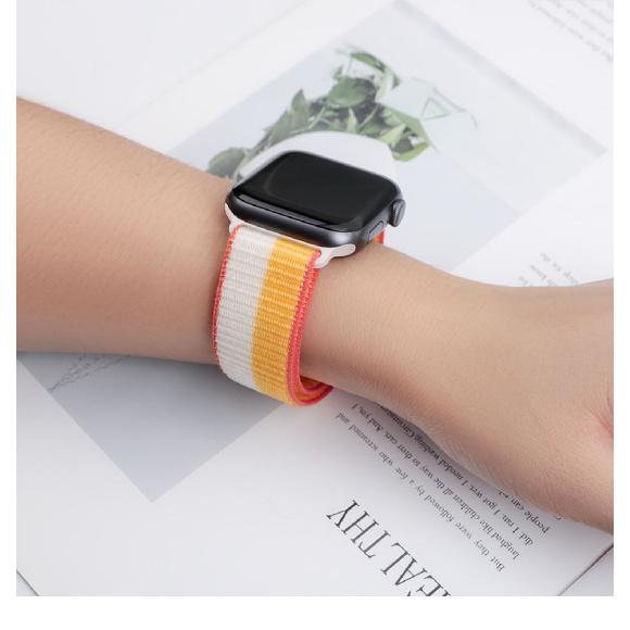 Nylon Strap For Apple Watch Band 44mm 40mm 45mm 41mm 38mm 42mm 46mm Bracelet Correa iwatch Serie 10 9 8 7 6 5 4 3 ultra 2 49mm 3