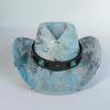 Vintage Denim Cowboy Hat For Men Women Cowgirl Hat Belt Hand-Torn Tassels Jazz Cowboy Hatfedora Hat Cloche Church Sombrero