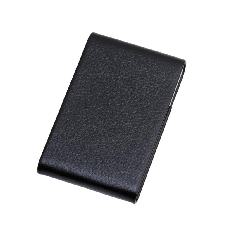 Dámské kreativní pouzdro na vizitky Přenosné pouzdro na jmenovky z PU