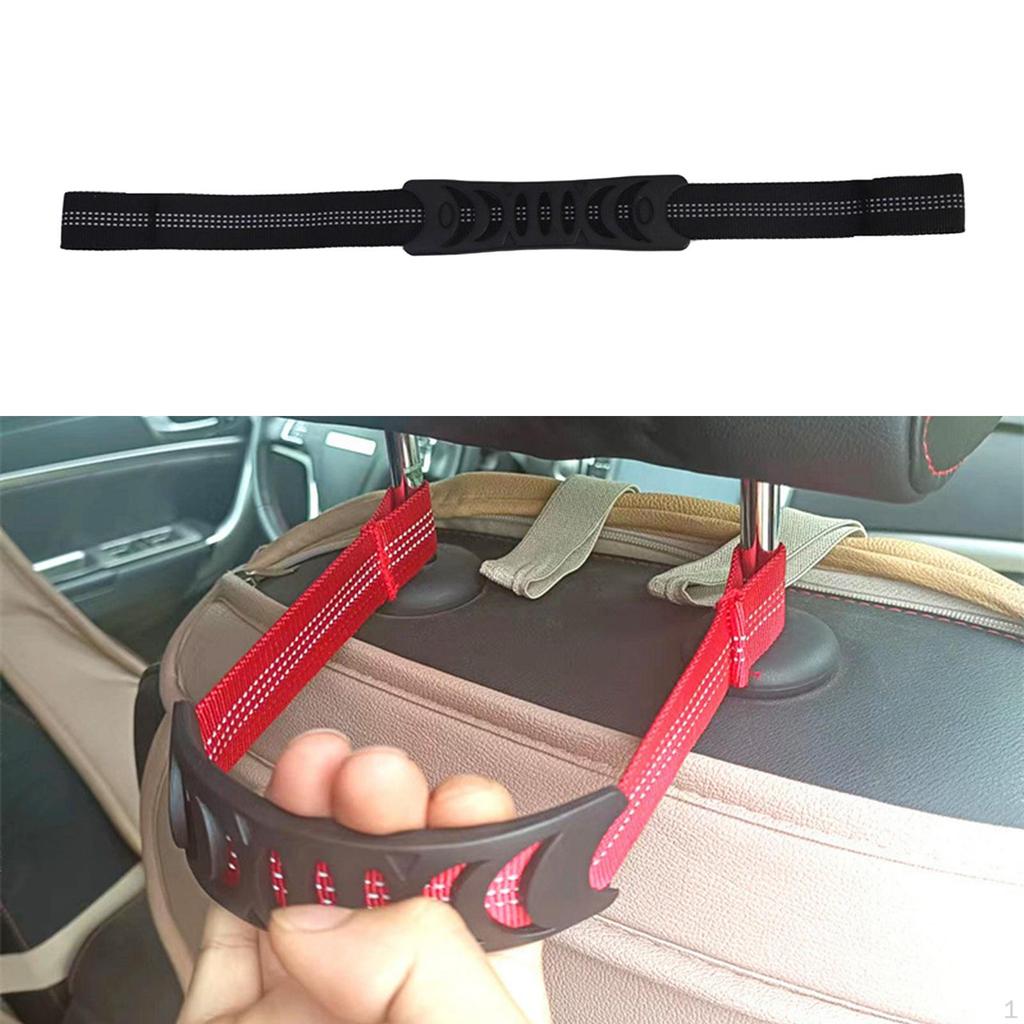 Front Headrest Grab Handle Nylon for Truck Holder Armrest Seat