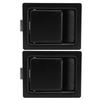 2Pcs 127 X 102mm Paddle Handle Latch Heavy Duty Carbon Steel Flush Mount Tool Box Latch for Truck RV