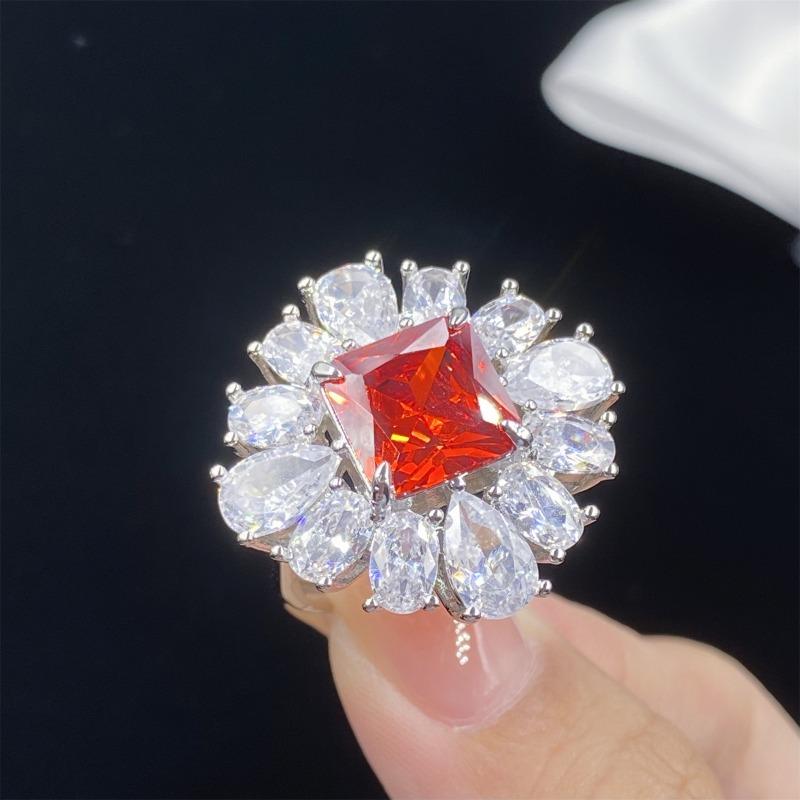 Sace Gems Klassische Kupferlegierung Zirkon Ring Ohrringe Anhänger Halskette Schmuck Sets Hochzeit Party Geschenke