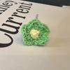 New Pearl Crystal Bow Charms for Sneakers - DIY Hand Woven Flower Shoe Laces with Colorful Love Buckle Decorations for Girls