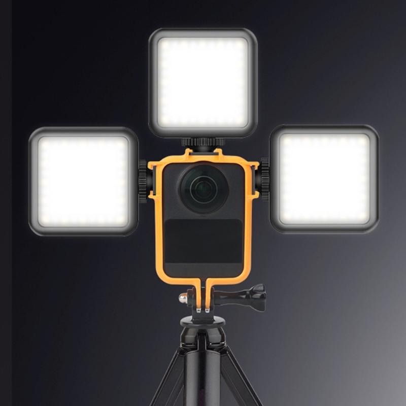 Protective Case for  Panoramic Cameras Shockproof Battery Door Access PLAs Composite Expandable Accessory Mount