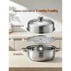 Meichu Household Stainless Steel Steamer Pot